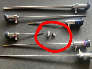 Adapter Set 2 Stück für Lichtanschluss Endoskop Storz Wolf Olympus u.a. - Bild 1 von 6