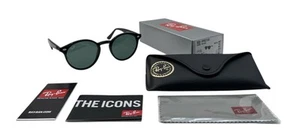 Marco negro Ray-Ban RB2180 601/71 51 MM con lente verde oscuro redondo - Imagen 1 de 5
