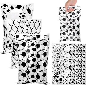 50 Stück Fußball Goodie Bags, Kunststoff Fußball Snack Leckerlibeutel für Team, Sportteil - Bild 1 von 12