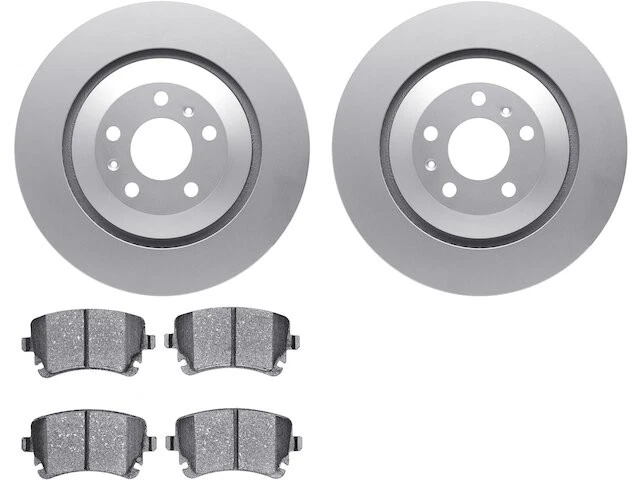 Rear Brake Pad and Rotor Kit For 2004-2018 Bentley Continental 2008 2005 BN323NF - Image 1 of 1