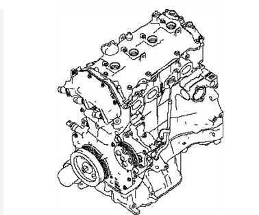 ENGINE MOTOR 2011-2012 BMW 535I - Image 1 of 4