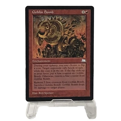 Magic The Gathering Goblin Bomb Weatherlight English Card - Image 1 of 4
