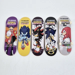 Tech Deck Finesse Sonic The Hedgehog Decks Shadow Werehog Knuckles Dr Eggman - Bild 1 von 4