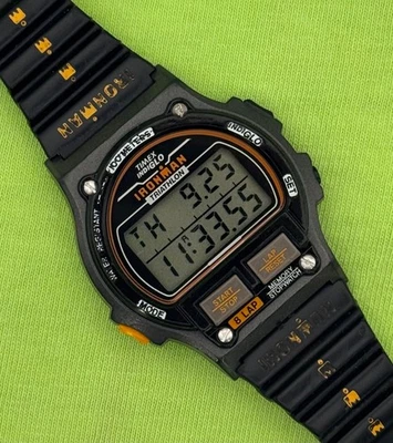 Reloj digital Timex Ironman 1993 vintage de triatlón para hombre - ¡con correa Speidel extra! Foto 1 de 4