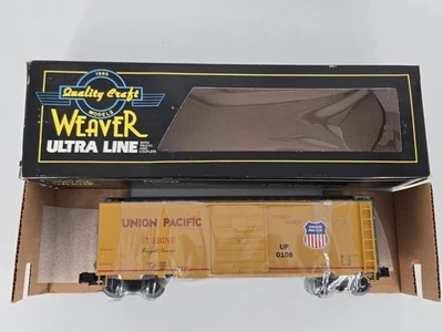 Weaver 0108 Union Pacific Turbine Freight Service PS-1 40' Box Car - NEW O Gauge - Image 1 of 4