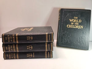 4 x The World of The Children Volume 1-4 by Stuart Miall - Hardcover 1955 - Picture 1 of 5