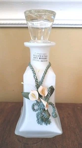 Creazioni Silvestri Arte Murano Crystal Glass Perfume Bottle/ Stopper Italy - Picture 1 of 14
