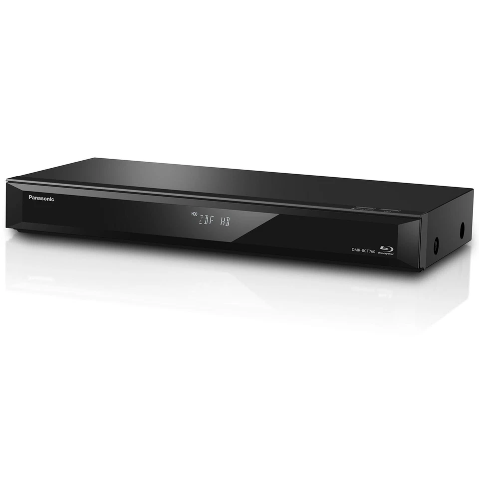PANASONIC DMR-BCT760AG UHD Blu-ray Recorder 500 GB HDD Twin HD Tuner Schwarz