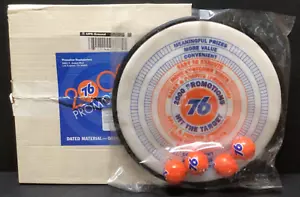 Union 76 Gas Oil Dartboard Vtg Dealer Promo Advertising Sign 15" NOS in Box 927A - Picture 1 of 3