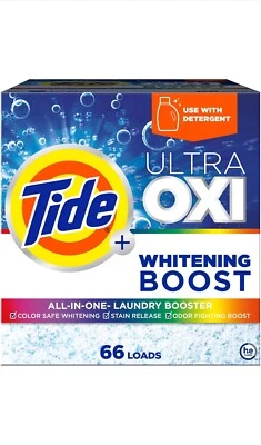 Tide Ultra Oxi Whitening Boost All In One Laundry Booster 57oz 66 Load Powder - Image 1 of 4