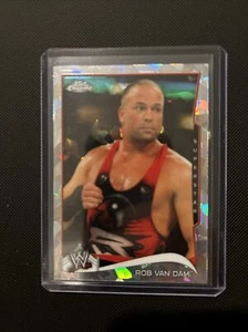 2014 Topps Chrome WWE Atomic Refractor Rob Van Dam #41 - Picture 1 of 1
