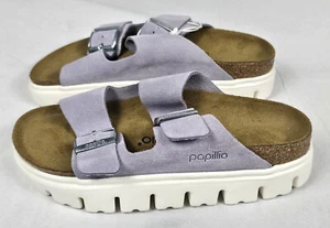 Papillio Arizona PAP Chunky Narrow Fit Pantolette Purple Fog Größe 38 - 40
