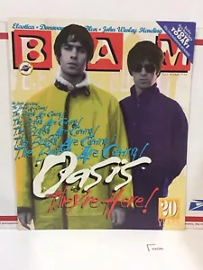 February 1996 BAM Northern CA Music Magazine OASIS Noel Gallagher Elastica Blur - Picture 1 of 5