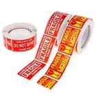 Fragile Sticker Warning Label Package Handle With Care Mailing Logo 250pc Roll