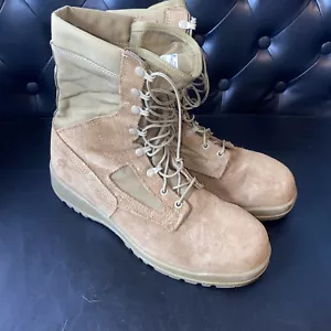Vibram Steel Toe Boots Size 12M US Marine Corps Issued Eagle Globe & Anchor Logo - Picture 1 of 7