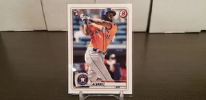 Yordan Alvarez 2020 Bowman Paper Base RC Houston Astros - Picture 1 of 2