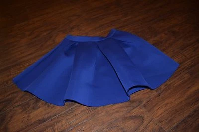 F2- Falda Plisada Azul Soprano Talla L (14) Foto 1 de 2