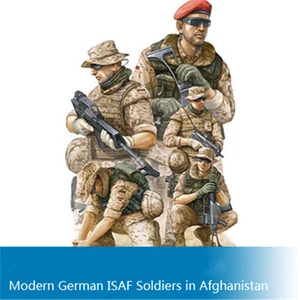 Trumpeter 00421 1/35 Modern German ISAF Soldiers in Afghanistan Assembly Models - Picture 1 of 5