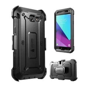 Fits Galaxy J7 (2017) Unicorn Beetle Pro Full Body Rugged Holster Case - Picture 1 of 39