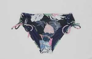 $25 Hobie Kid's Girls Blue Wrap Around Floral Bikini Bottom Swimwear Size 7 - Picture 1 of 1