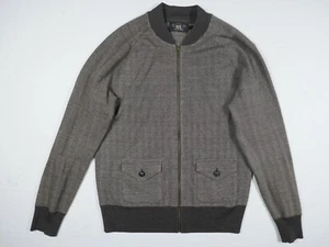 Double Ralph Lauren RRL Jacket Herringbone Brown Wool Linen RARE M - Picture 1 of 4