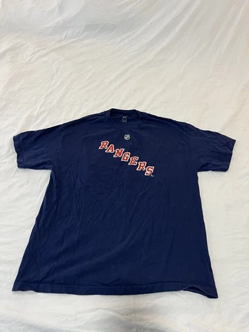 HENRIK LUNDQVIST No. 30 New York Rangers T-Shirt Jersey Large 4y Cover