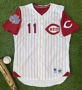 Barry Larkin Cincinnati Reds Vintage 1996 MLB All-Star Game Baseball Jersey Vest - Picture 1 of 15