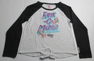 New Girls Size S (7/8) Justice Stranger Things Baseball Tee - Picture 1 of 2