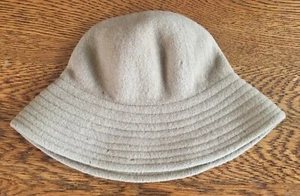 Unbranded Woman's Coffee Color 100% Wool Bucket Hat - Picture 1 of 4