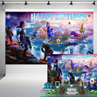 Battle Royale Backdrop for Boys Birthday Party Video Game Party Supplies Kids ft