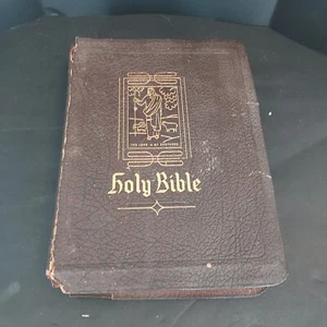 Vintage The Holy Bible Celebrated Old Masters KJV 1952 READ - Foto 1 di 10