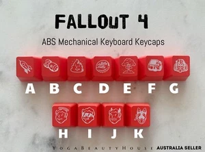 Fallout Shelter ABS Mechanical Keyboard Keycaps (oem cherry mx razer gaming) - Picture 1 of 5