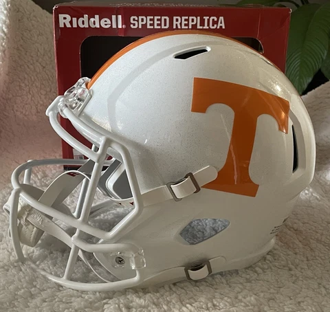 Tennessee Vols RIDDELL Full Size Speed replica white helmet - NEW IN BOX Cover