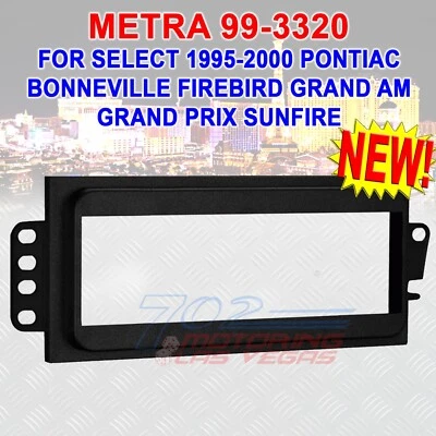 КОМПЛЕКТ ПРИБОРНОЙ ПАНЕЛИ METRA 99-3320 ОДИН ДИН ДЛЯ ИЗБРАННОГО 1995-2000 PONTIAC GRAND AM SUNFIRE - Изображение 1 из 2