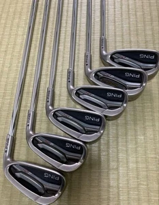 Ping G25 Eisensatz 5-9+Pw N.S.Pro 950GH Flex-S 6 Stück Golfschläger Black Dot - Bild 1 von 8