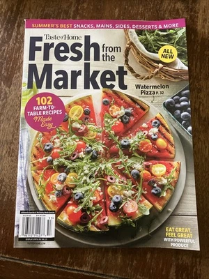 9-8-2025 Taste of Home Fresh From The Market 102 Farm to Table Recipes AllNe Foto 1 de 4