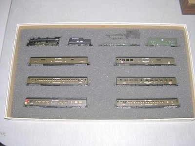 Con-Cor N Scale (U. S. Army) Limited Edition Set Nickle Plate Road PRR - Image 1 of 4