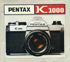 Manuale istruzioni fotocamera Pentax K1000 - Foto 1 di 1
