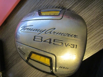 Tommy Armour 845 V-31 DLT 10.5 Grafalloy 460Ti Zirconium Weight Club RH 46 inch - Image 1 of 4