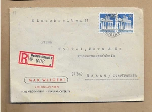 Los vom 15.08 Heimatbeleg Weiden nch Rehau 1948 - Bild 1 von 1