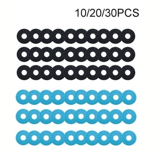 10 20 30 PIEZAS Cerraduras de correa de guitarra de goma para guitarra eléctrica acústica-bajo - Imagen 1 de 21
