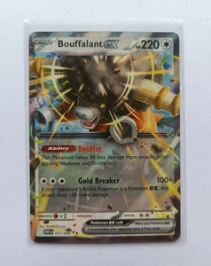 Pokemon TCG - Bouffalant EX 077/086 Card White Flare S & V - Imagen 1 de 1