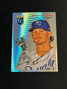 2023 Topps Chrome Platinum Anniversary Bobby Witt Jr. Prism Refractor #262 - Picture 1 of 2