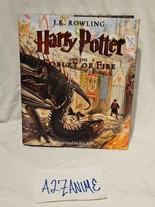 Harry Potter and the Goblet of Fire: The Hardcover, by Rowling J. K. Illustrated - Picture 1 of 9