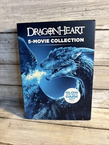 New! Dragonheart: 5-Movie Collection (DVD) Sealed W/ Limited Edition Glow Slip - Picture 1 of 8