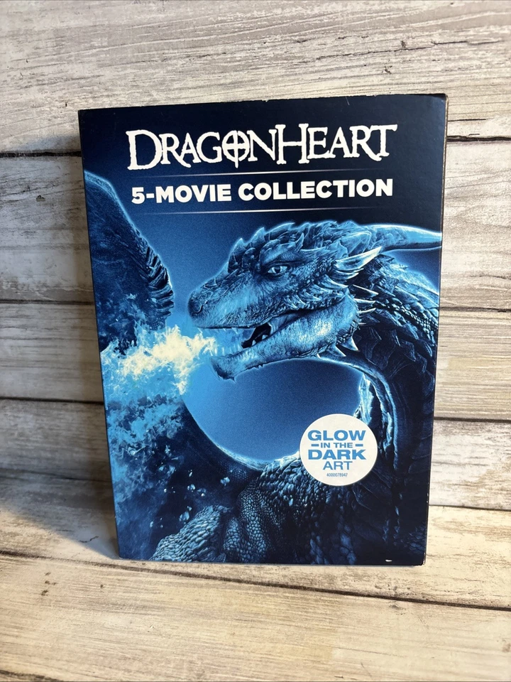 New! Dragonheart: 5-Movie Collection (DVD) Sealed W/ Limited Edition Glow Slip - Image 1 of 4