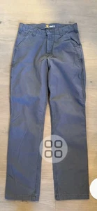 Carhartt Pants Mens 33×36  Relaxed Fit Brushed Canvas Work Gray Size Duck  - Picture 1 of 5