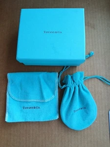 Authentic Tiffany & Co. Blue Box & Drawstring Pouch *Premium Condition* - Picture 1 of 4
