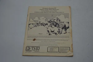 B3 Palace of the Silver Princess (Green Cover) VG/FINE 1982  TSR#9044  NO COVER - Picture 1 of 4