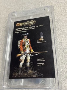 90mm Sabot Miniatures #F9004 British Inf 1777 unbemalter Bausatz - Bild 1 von 1